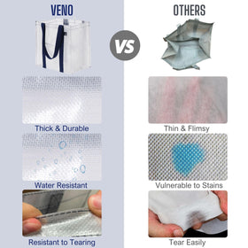 VENO bags serve grocery, beach, work, or picnics with style.
