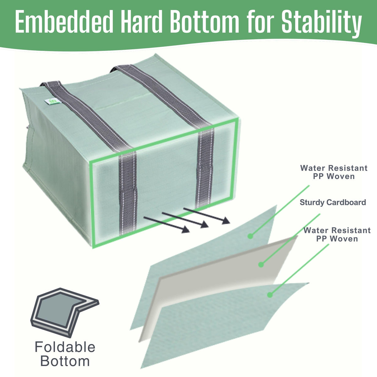 VENO bags with water-resistant material support up to 45 lbs.
