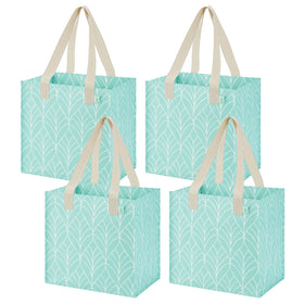 VENO evergreen bags front view showing large capacity for groceries