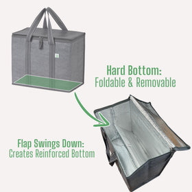 VENO insulated triple-layer keeps items fresh during delivery