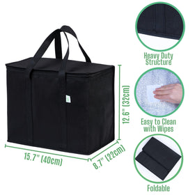 VENO insulated bag large-capacity for grocery runs and food deliveries.