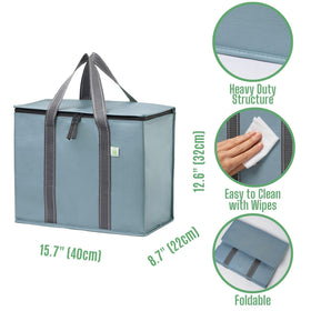VENO removable hard bottom panel maintains shape during loading.