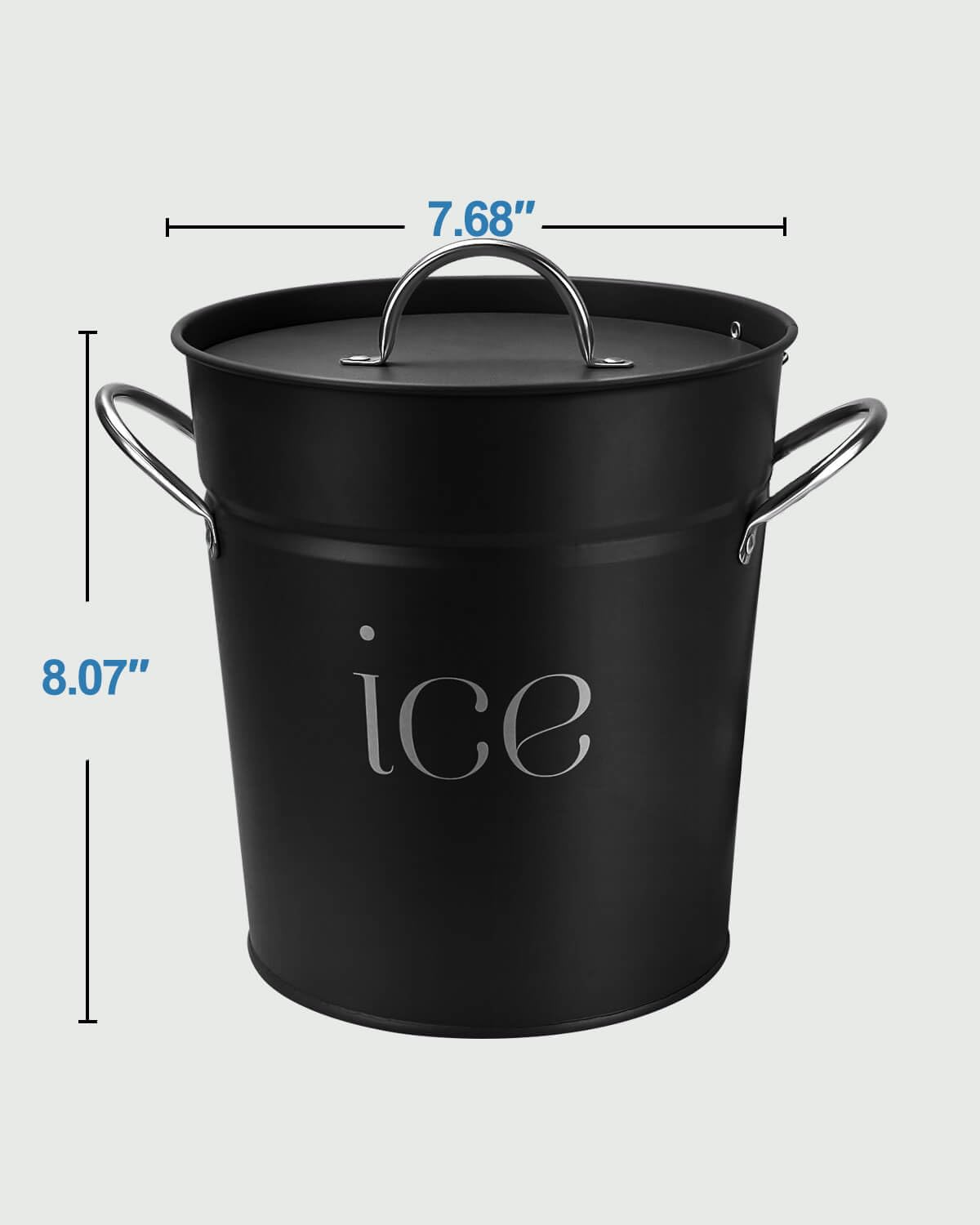 vensovo ice bucket with handles for simple transport at gatherings