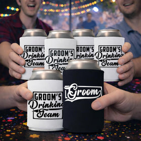 Veracco groom can cooler twelve-pack supports versatile setups for larger celebrations