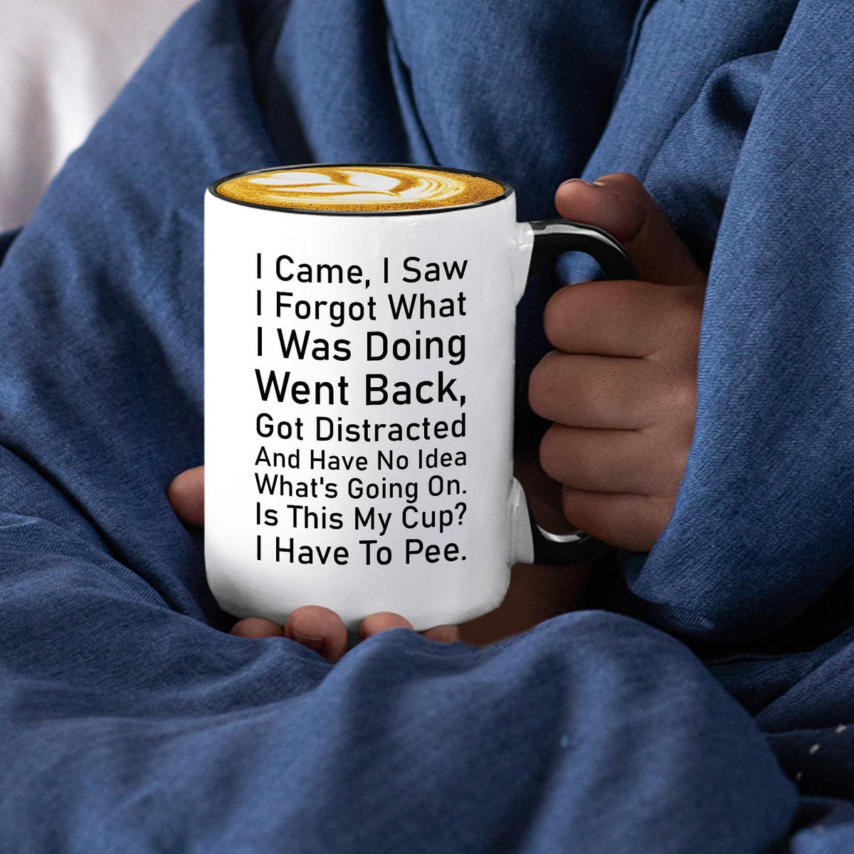 Veracco mug handle close-up highlighting comfortable grip