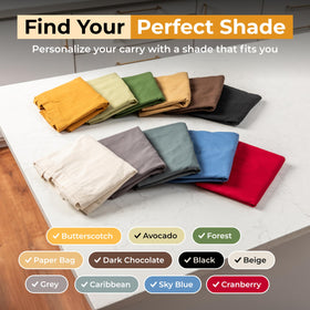 VeraMia bag folds flat and is machine washable