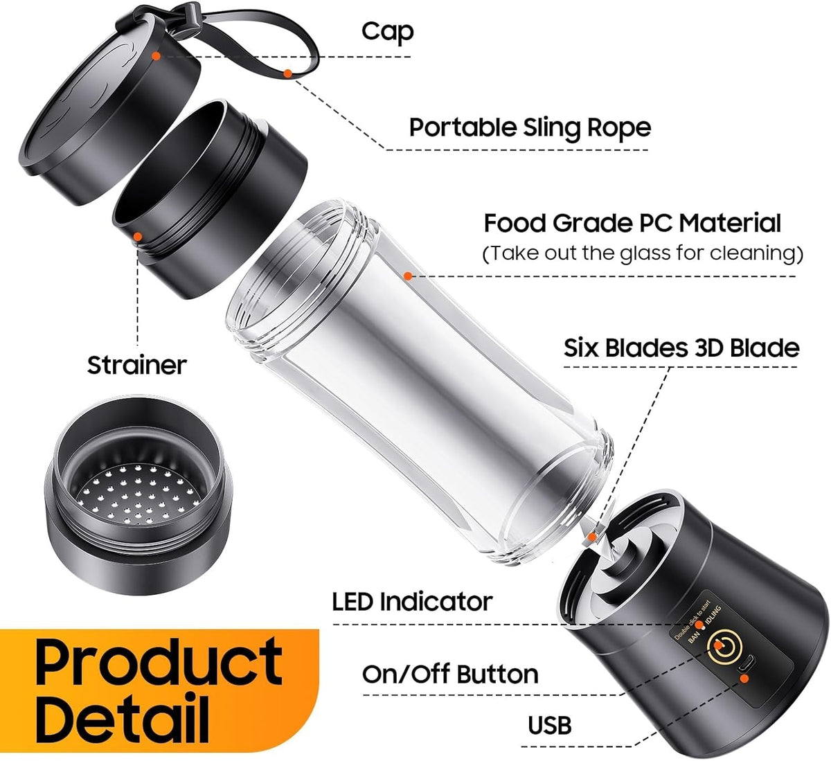 VerdeHome gift-ready compact blender for health-minded friends