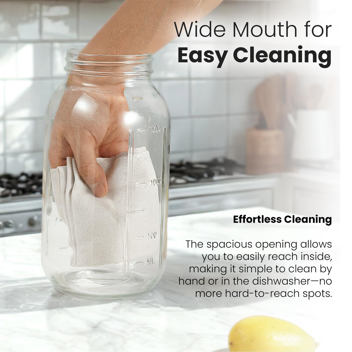 Veri Beond dishwasher-safe glass ensures easy cleanup after gatherings.