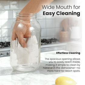 Veri Beond dishwasher-safe glass ensures easy cleanup after gatherings.