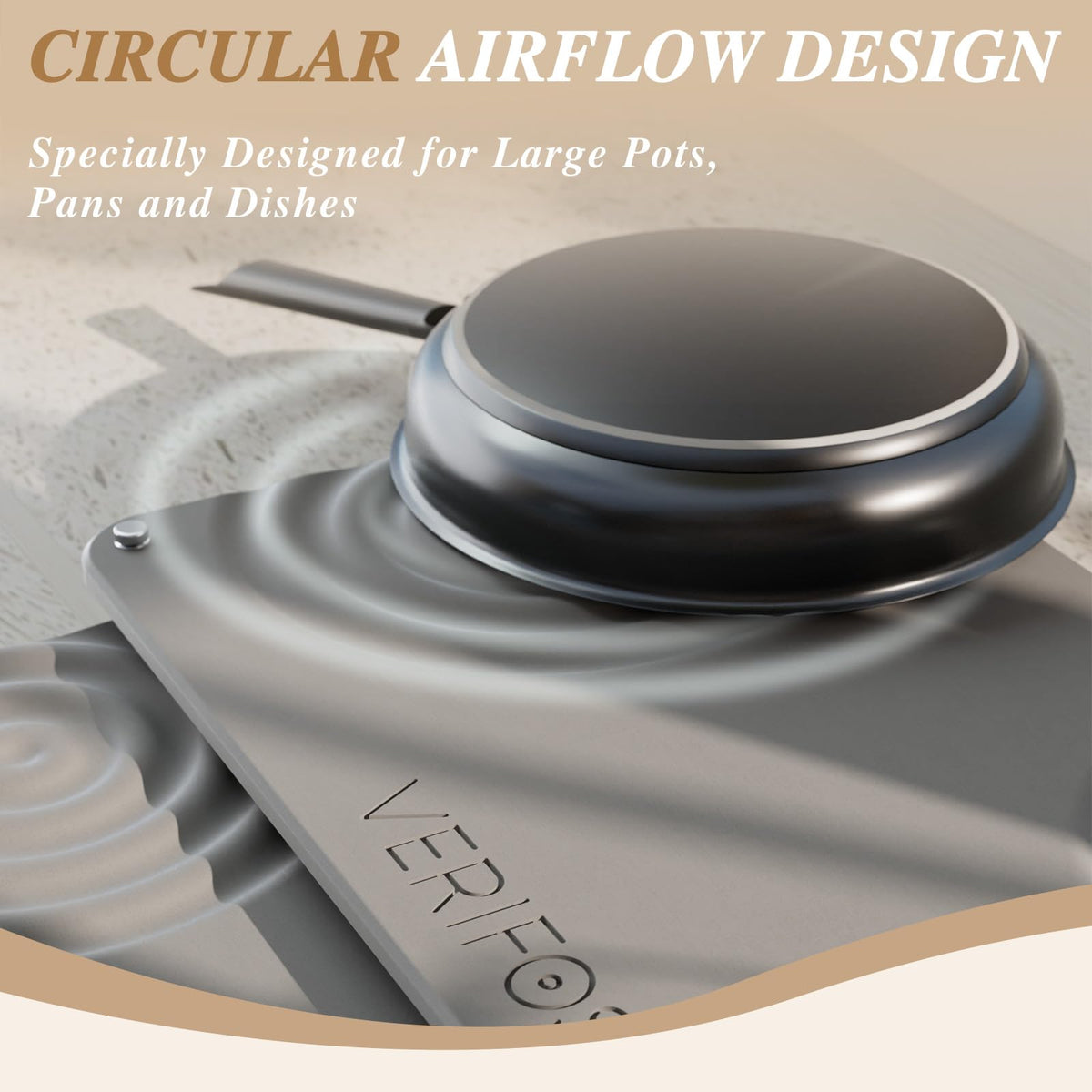 VERIFOST food-safe material ensures odorless, eco-friendly daily use.