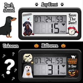 Veriss countdown alarm signals upcoming moments on schedule