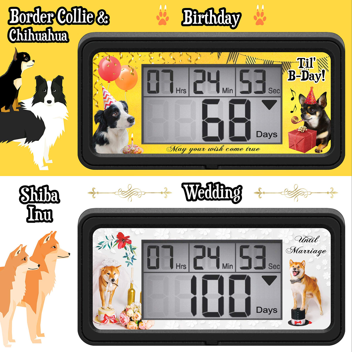 Veriss blank frame for personalizing your own milestone
