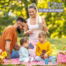 Vermida BPA-free metal cups provide safe everyday use for kids.