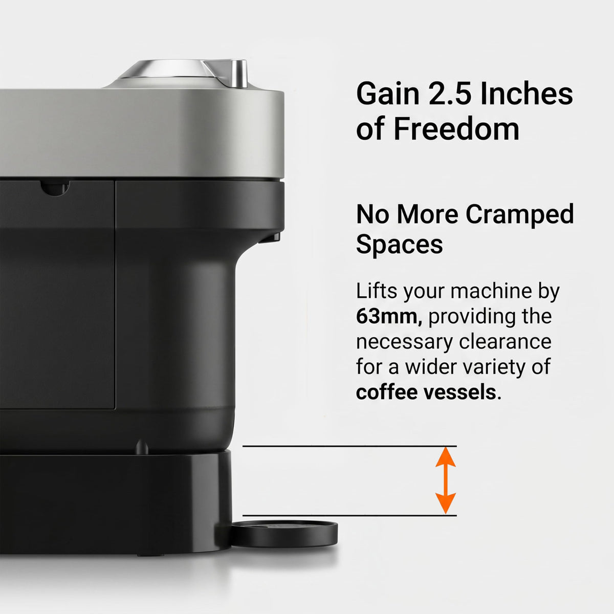 Vernargoo riser stand offers easy cleaning and maintenance.