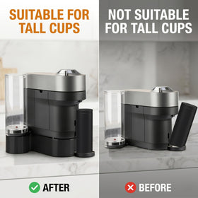 Vernargoo riser stand with micro-protruding edges prevents shifting during use.