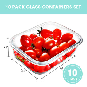 VERONES airtight locking lids keep meals secure for on-the-go use.