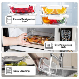 VERONES borosilicate glass withstands heat and temperature changes.