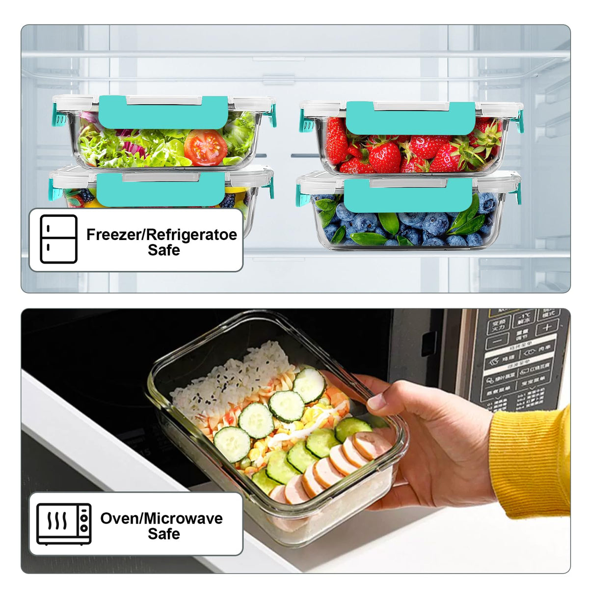 VERONES BPA-free glass resists flavor transfer and cleans easily.