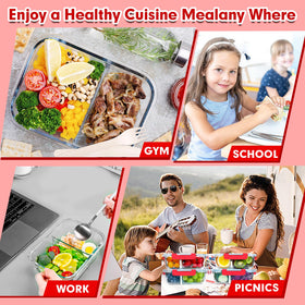 VERONES BPA-free lids ensure safe storage without contamination.