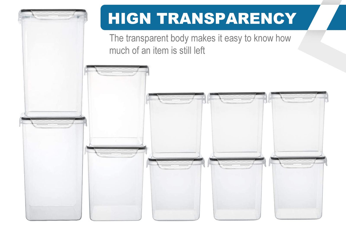 VERONES transparent bodies allow quick monitoring of ingredients