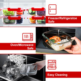 VERONES dishwasher-safe glass enables quick cleanup after meals.