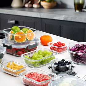 VERONES easy-to-clean glass resists staining to preserve flavor integrity.