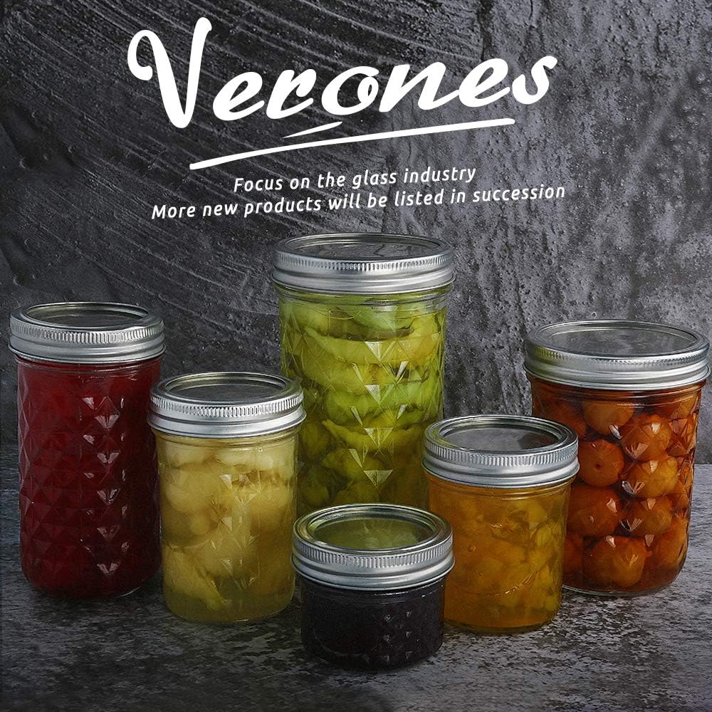 VERONES freezer safe jars for extended preservation