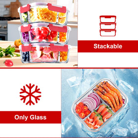VERONES locking lids are BPA-free and easy to snap shut