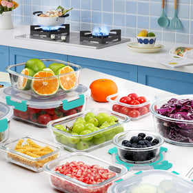 VERONES locking lids are BPA-free and prevent leaks during transport.