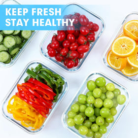 VERONES microwave-safe glass container ready for quick reheats without flavor loss.