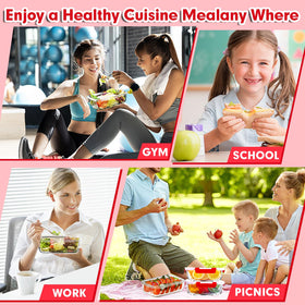 VERONES 36 oz capacity suits full meals or generous leftovers.