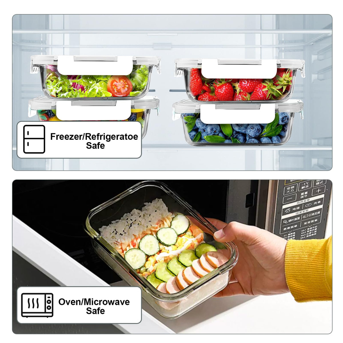 VERONES non-toxic glass stays odor-free and flavor-safe after repeated use