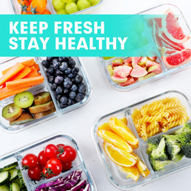 VERONES portable meal prep container ideal for lunches on the go