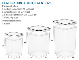 VERONES side-locking lids close-up showing airtight seal and freshness