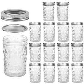 VERONES silver lids airtight closeup for reliable preserve sealing.