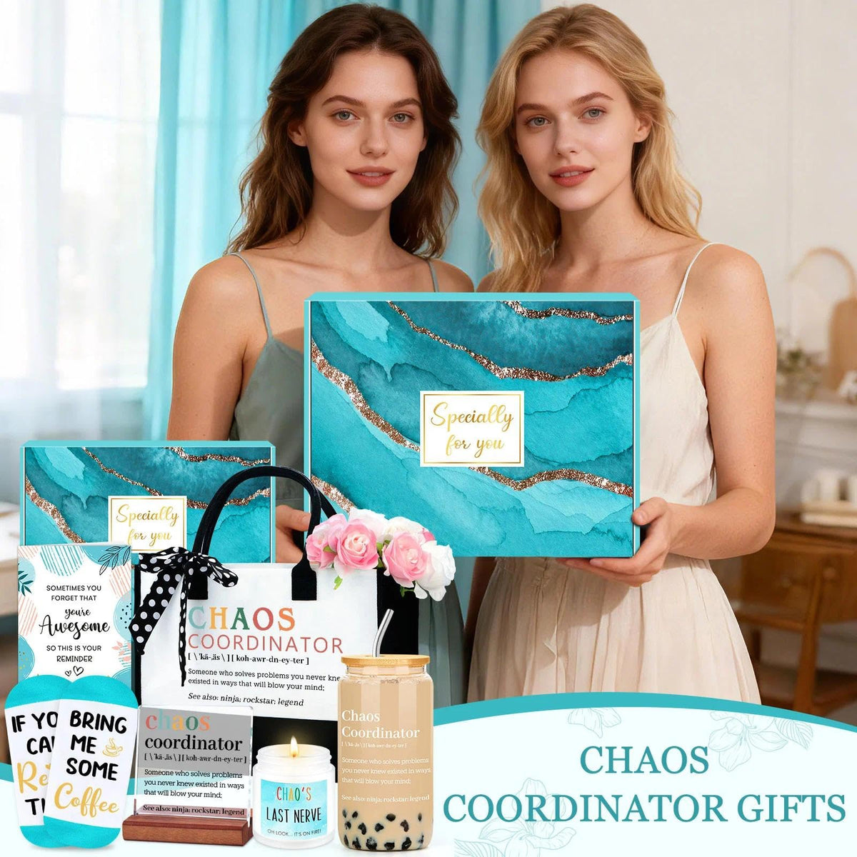 Verouis Chaos Coordinator gift box arrives ready for gifting.