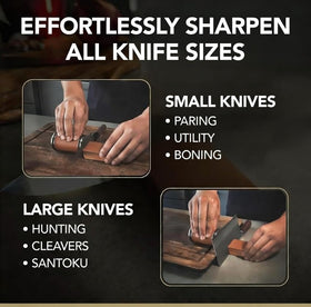 Versa Vibe 20-degree angle for durable kitchen knife edges