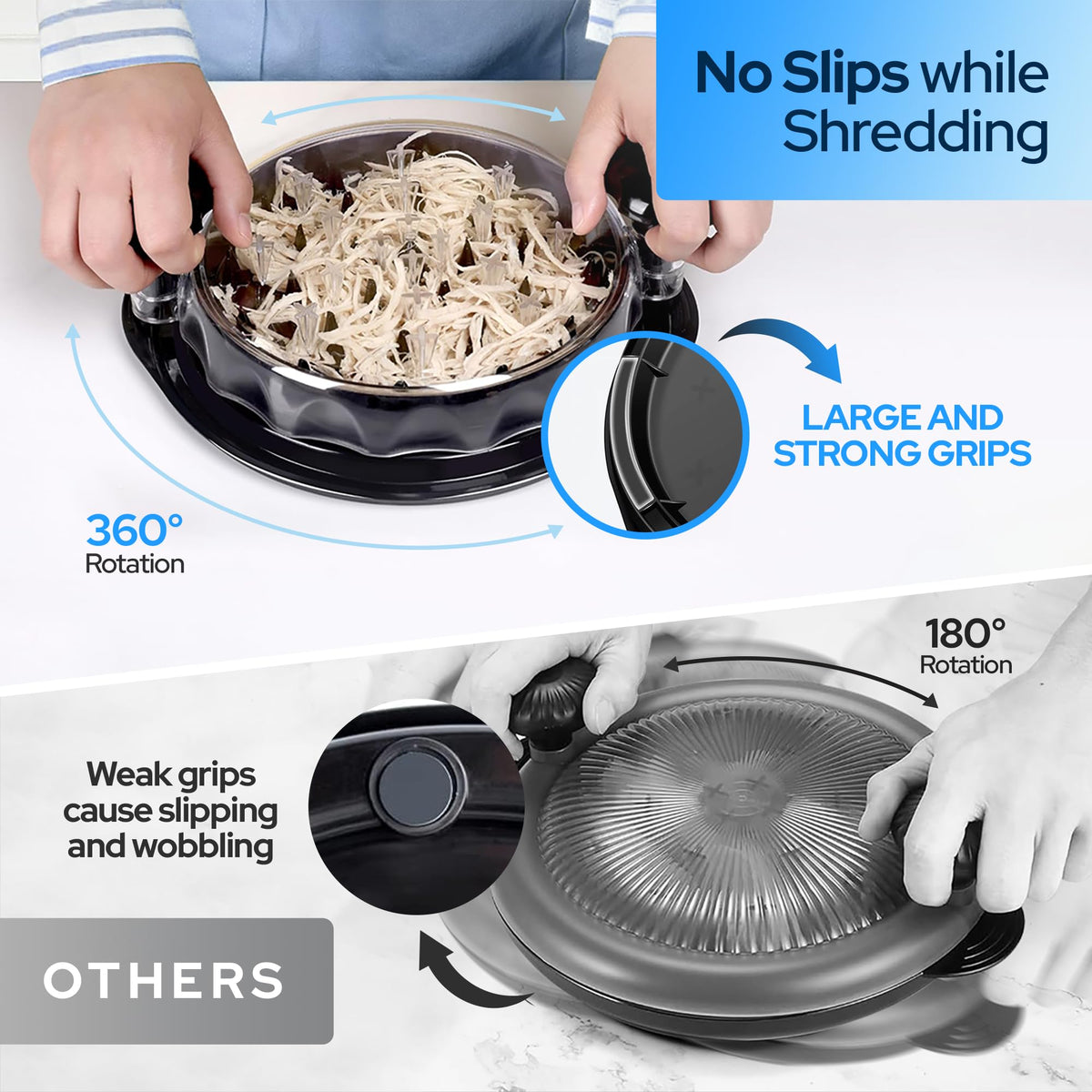 VERSALINES meat claws bonus set for easier pulling and serving