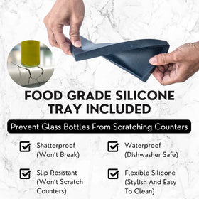 Verspace forty-label sheet for labeling oils, sauces, and syrups