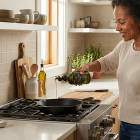 Verspace easy-clean design supports quick hand-washing and spout care.