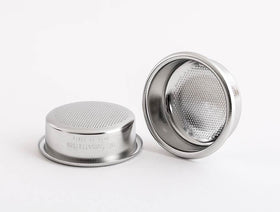 VeryBarista IMS convex basket for 58mm portafilters concentrates water flow for centered extraction.