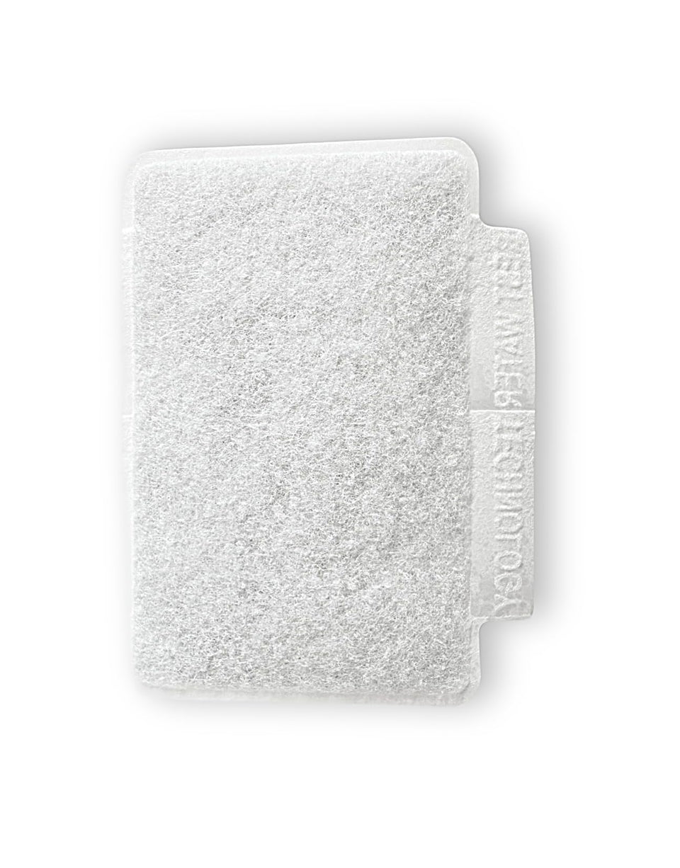 Verybarista limescale protection pad in water tank improves water quality and machine longevity.
