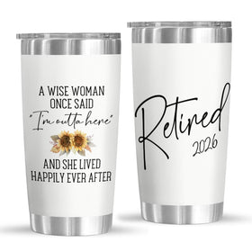 Veryhomy retirement tumbler 2026 for women keeps drinks at the right temperature