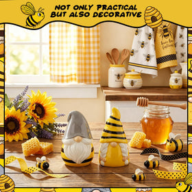 Vesici gift-ready gnome salt and pepper shakers for bee lovers and celebrations.