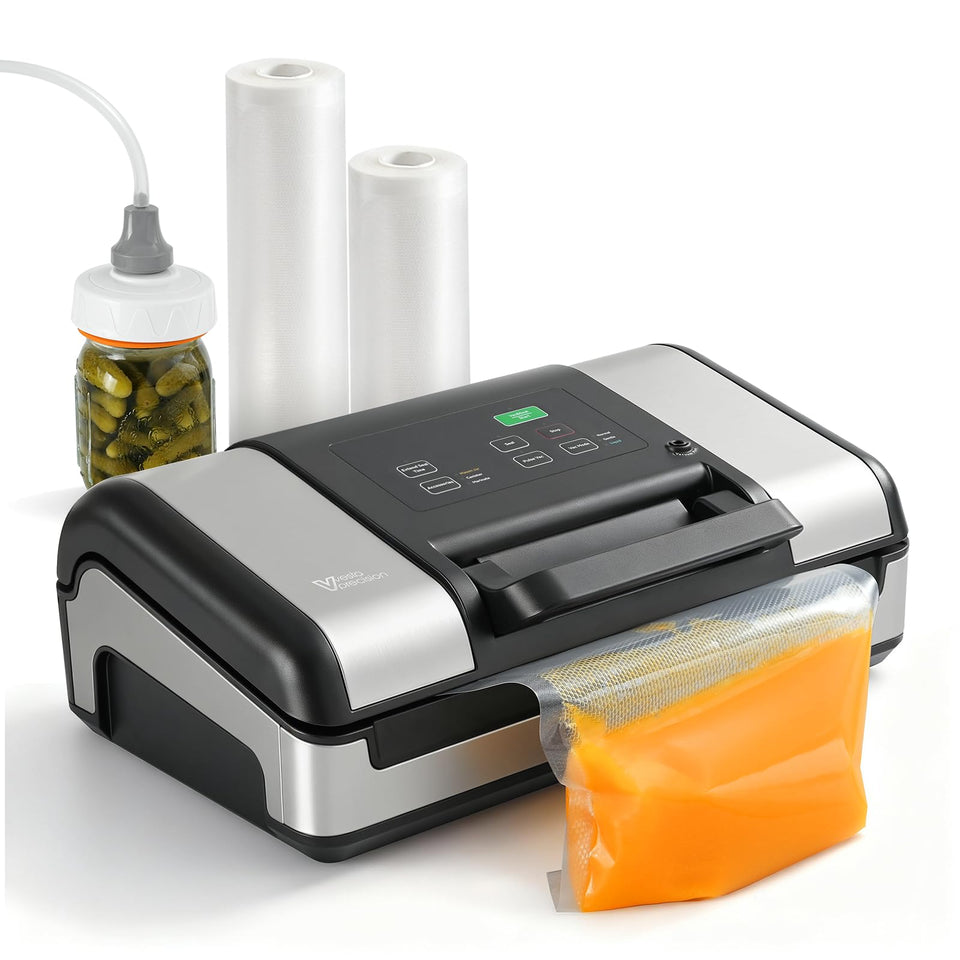 Vesta Precision liquid mode in action sealing soups cleanly for weeknight meals