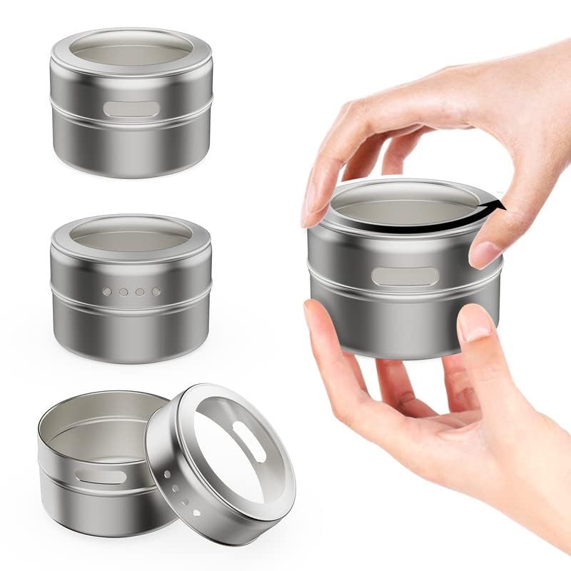 Vetacsion transparent window lid lets you view contents at a glance.