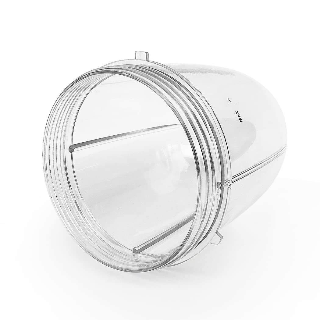Veterger clear 18oz cups for NutriBullet blending.