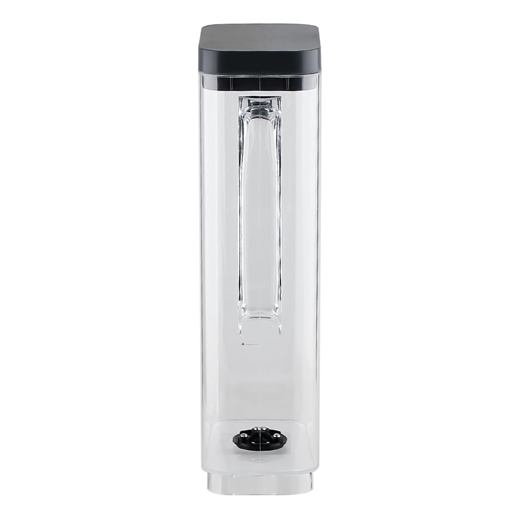 Veterger water reservoir gray lid detail showcasing durable design.