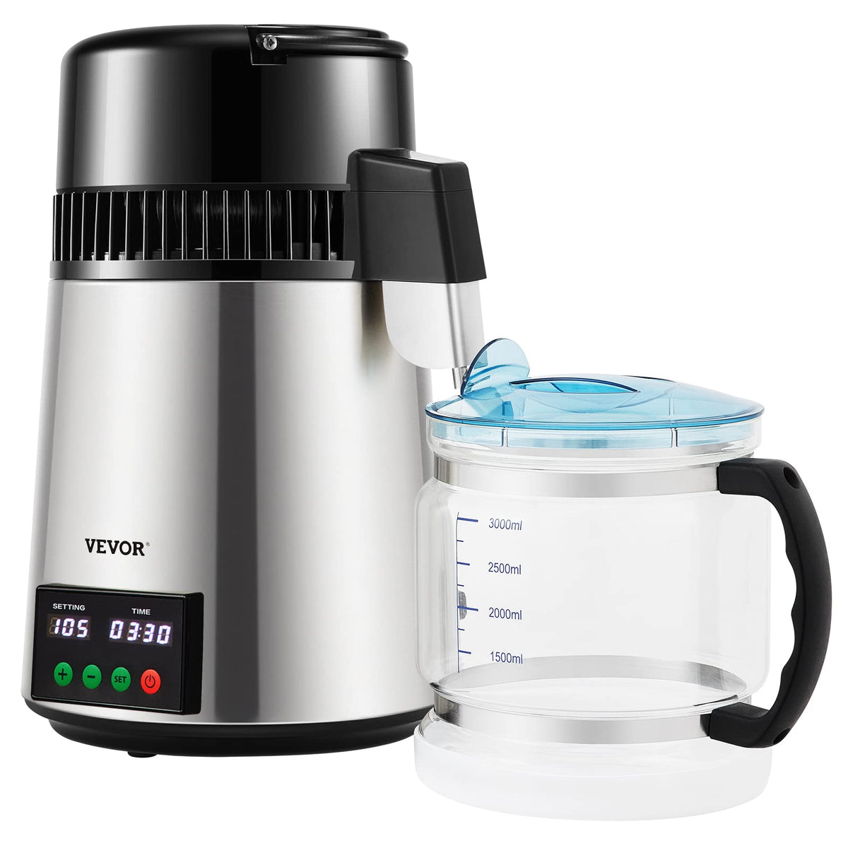 VEVOR three carbon packs included for water purification.