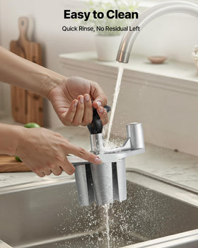 VEVOR citrus cutter handles lemons, limes, and cucumbers efficiently.